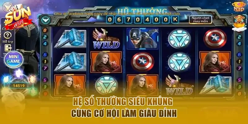 Hệ số thưởng siêu khủng cùng cơ hội làm giàu đỉnh
