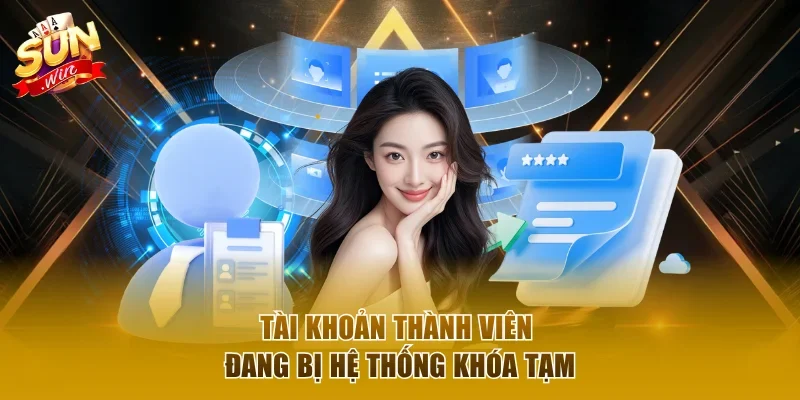 Tài khoản thành viên đang bị hệ thống tạm khóa