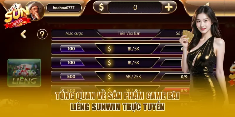 Tổng quan về sản phẩm Liêng Sunwin trực tuyến