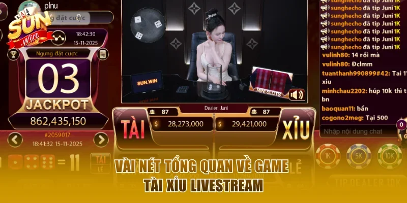 Vài nét tổng quan về game tài xỉu Livestream